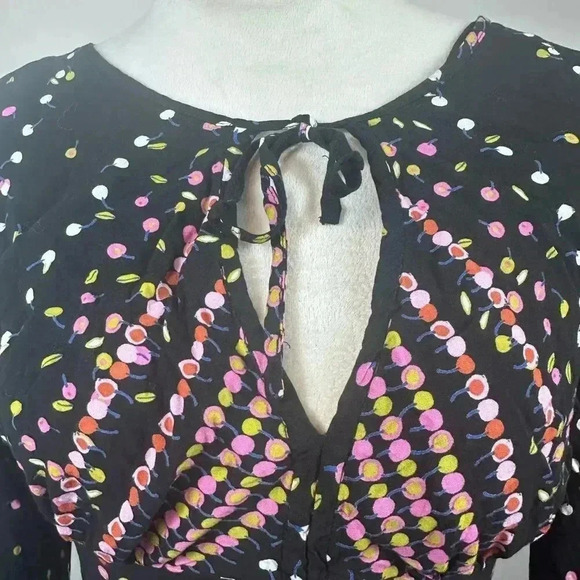 🔥 Host Pick 🔥 Free People dot patterned black dress with open back size 2 - Picture 10 of 11